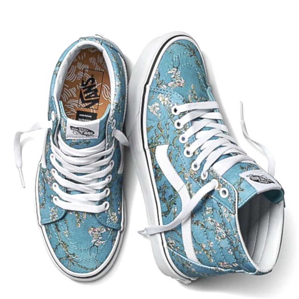 Limited Addition Vincent Van Gogh Almond Blossom High Top Sneaker Women’s Size 8